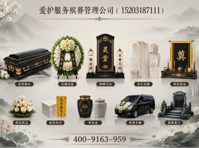 崇明区一站式治丧展示图